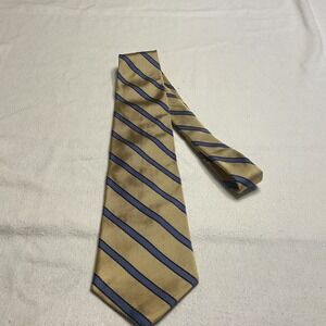 New with tag Brooks Brothers silk blue/gold/black tie